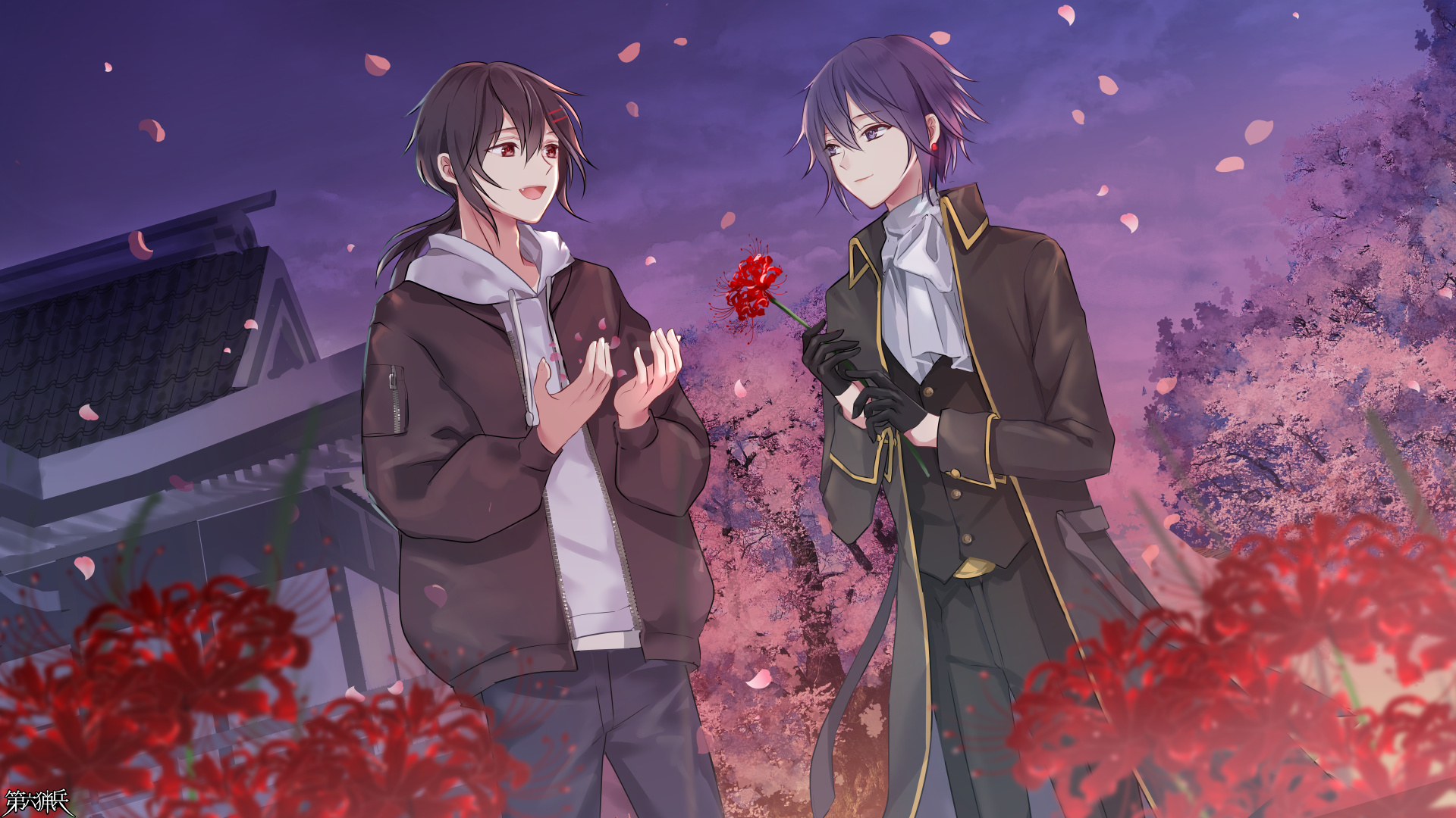 薄紅と緋色に秘す