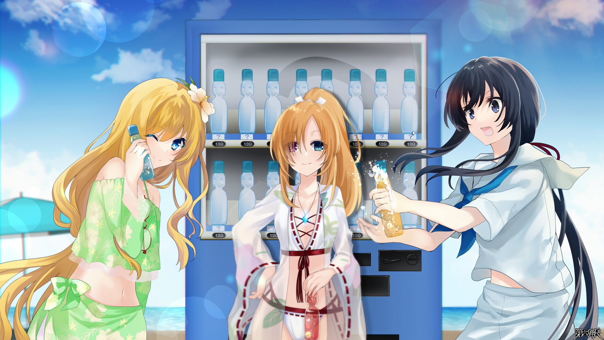 爽快！真夏のラムネガチャ