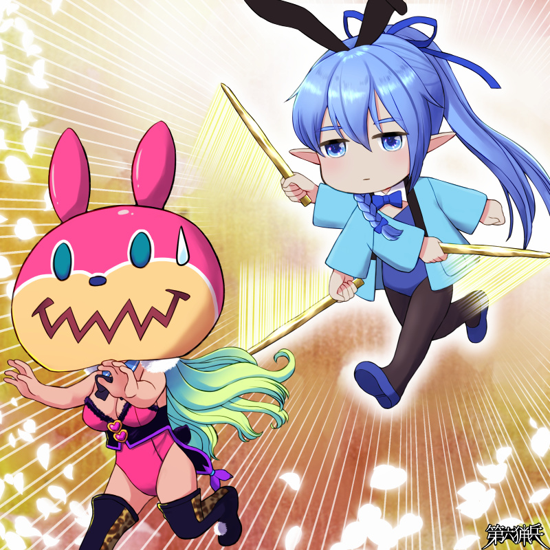 どてらバニーの衣装で切り結ぶのってエモいだろう！