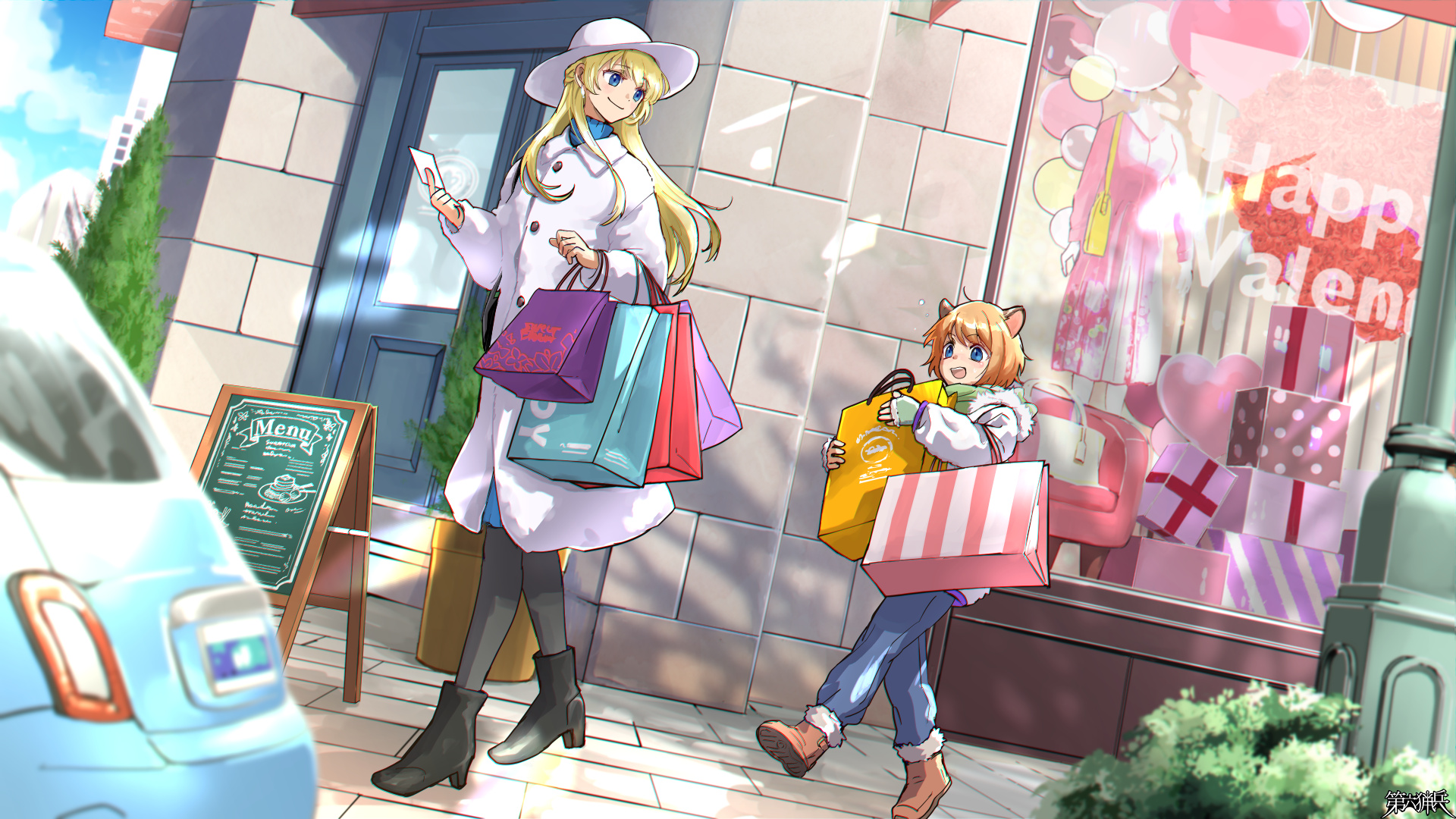 それでもバレンタインの荷物持ちは特別なもので