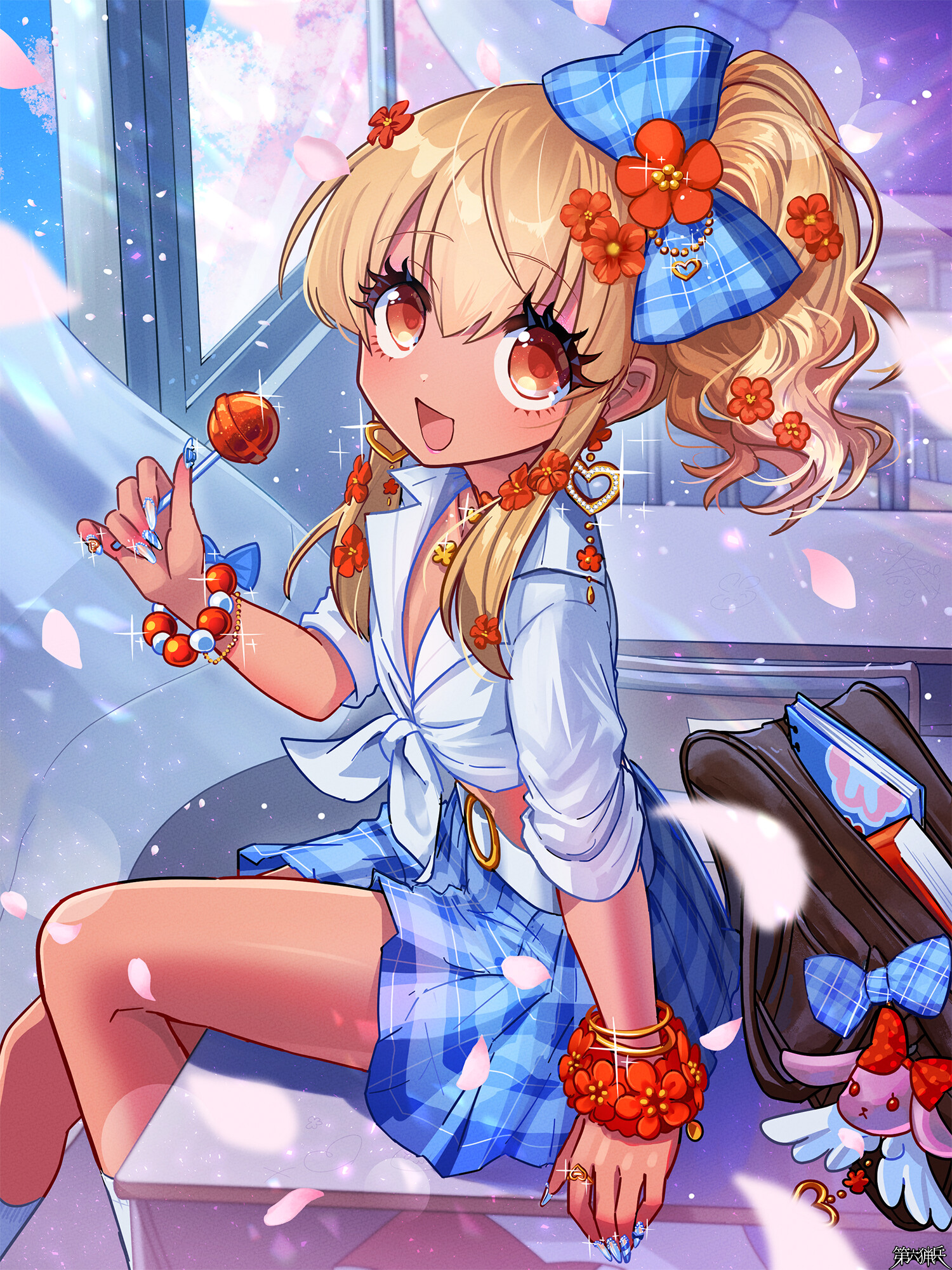 エイプリルフールのイメージチェンジ〜黒ギャル編〜