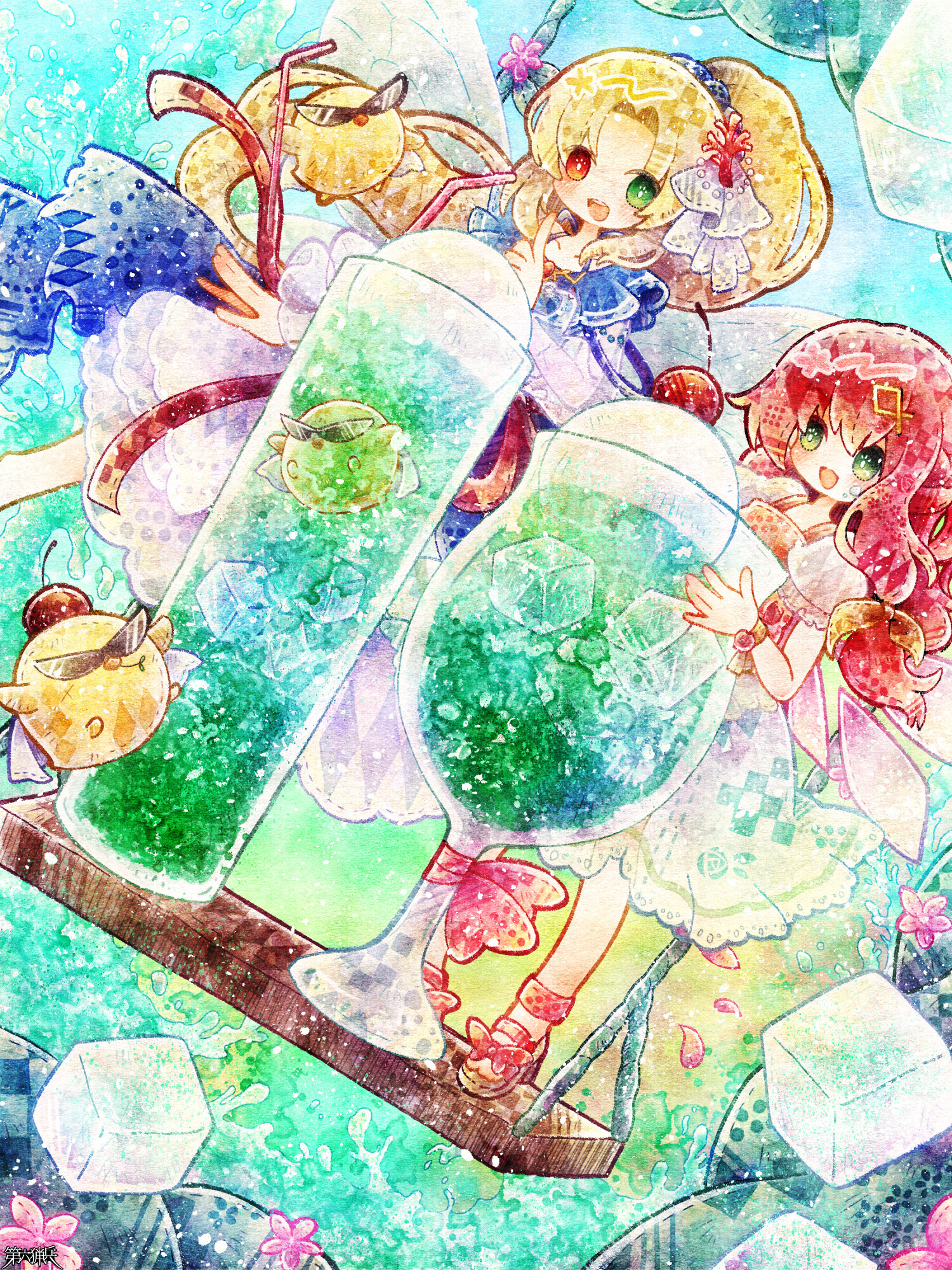 夏彩メロンソーダ