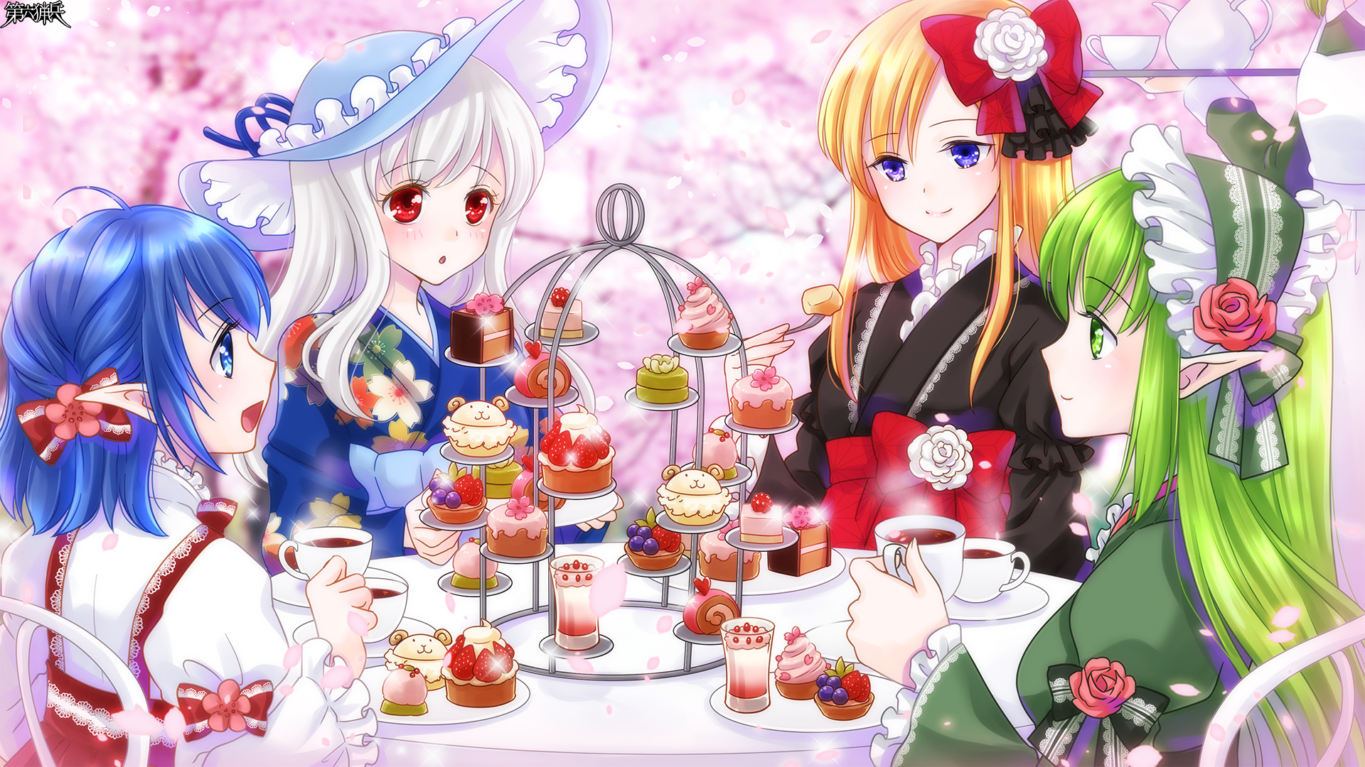 笑顔の華咲く午後のひととき