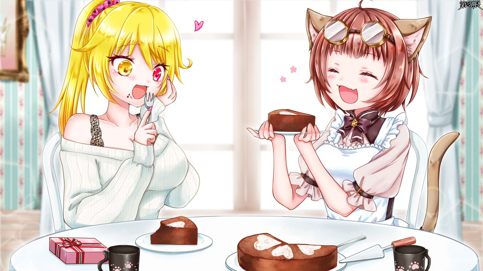 今年は自信作だにゃ♪』『本当だ、美味し～っ！