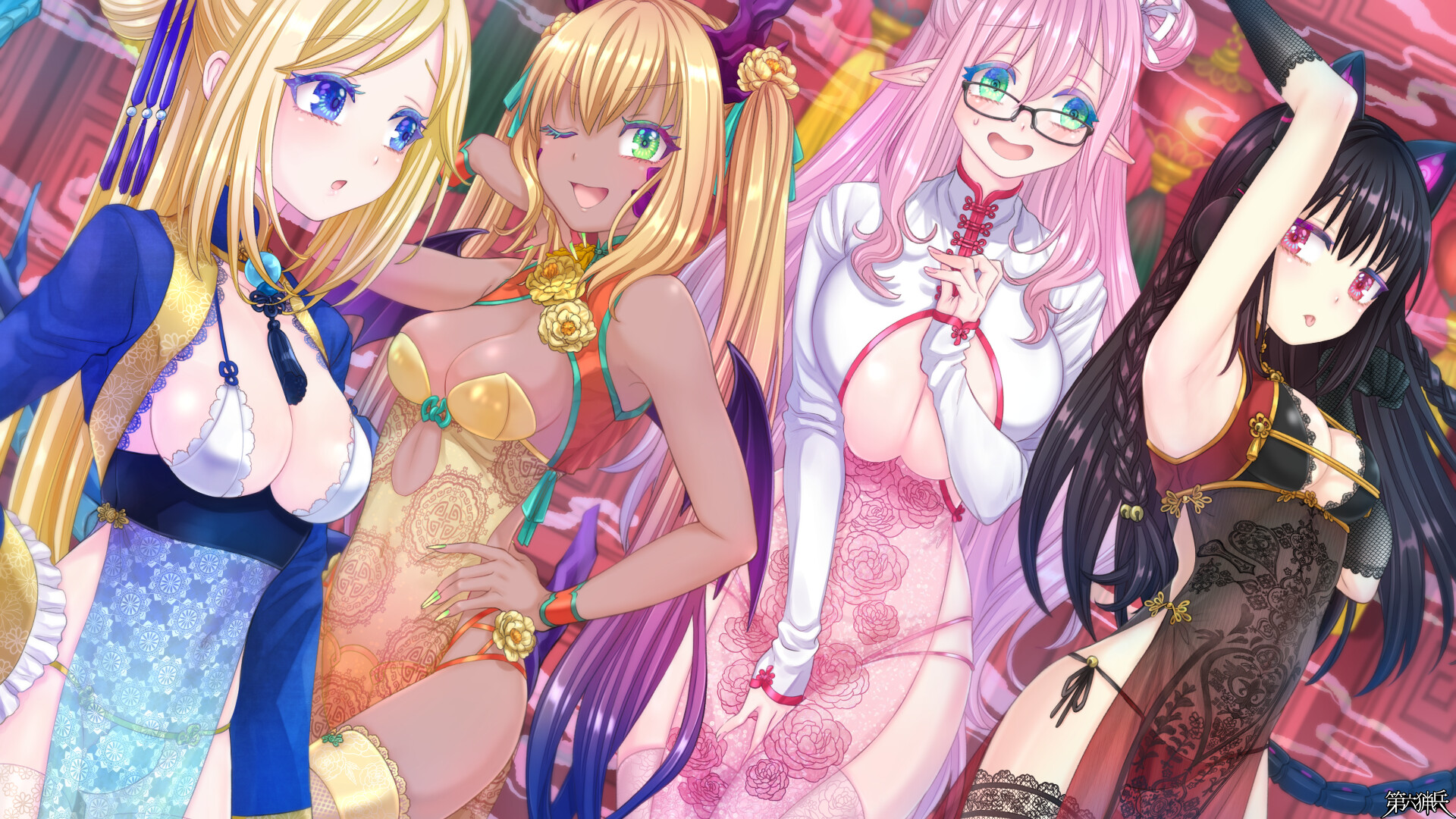 薄布の奥に神秘は煙る