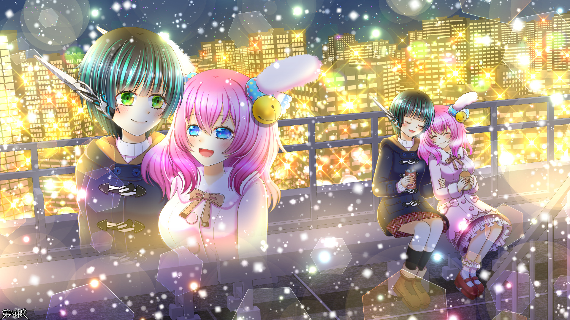 街のあかりも溶けるような愛