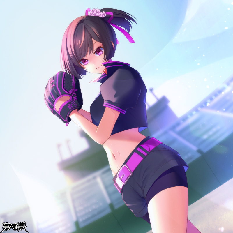 マウンド上ニ　サクラ咲ク