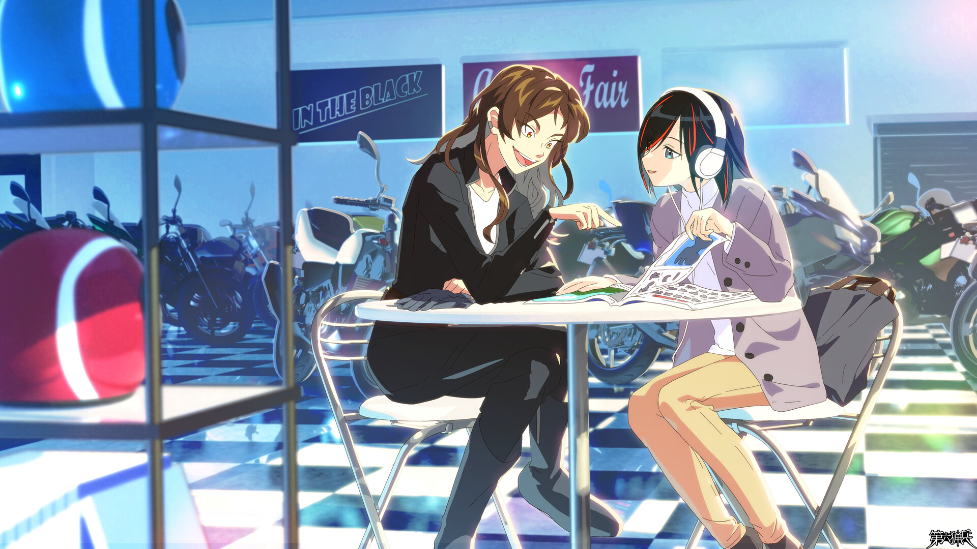 風と共に走る姿を