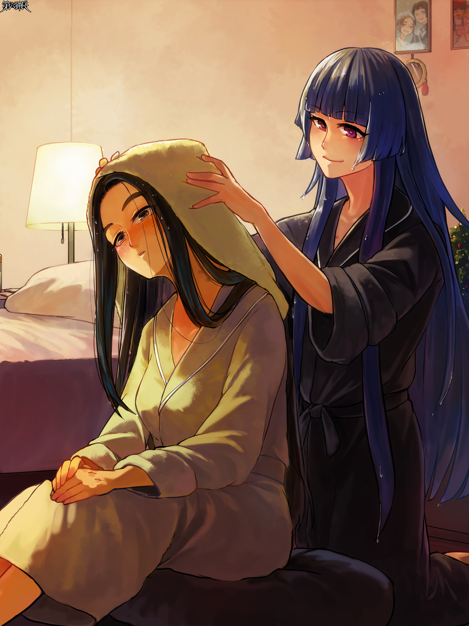 ｜愛《藍》｜の《と》睦｜言《九十》