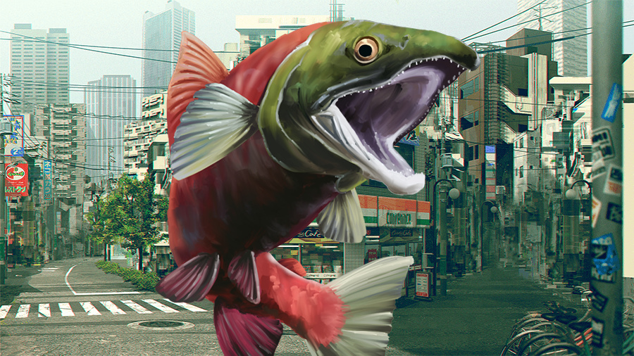 南瓜が集いて鮭を喚ぶ 第六猟兵 Jaeger Sixth 南瓜が集いて鮭を喚ぶ 第六猟兵 Jaeger Sixth