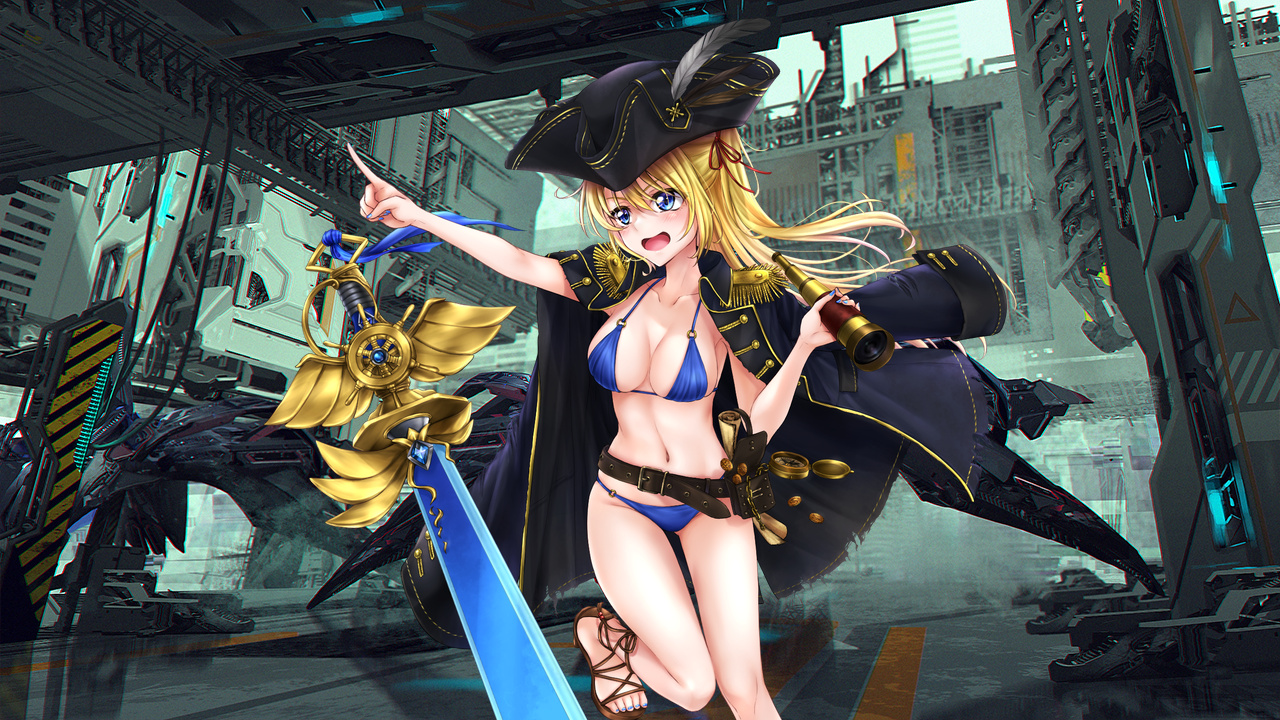 文字コラ 色仕掛け 大変!?えっちで危険な宇宙海賊!? - 第六猟兵 - JAEGER SIXTH -